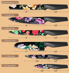 Astercook 8-inch bread knife with blade guard