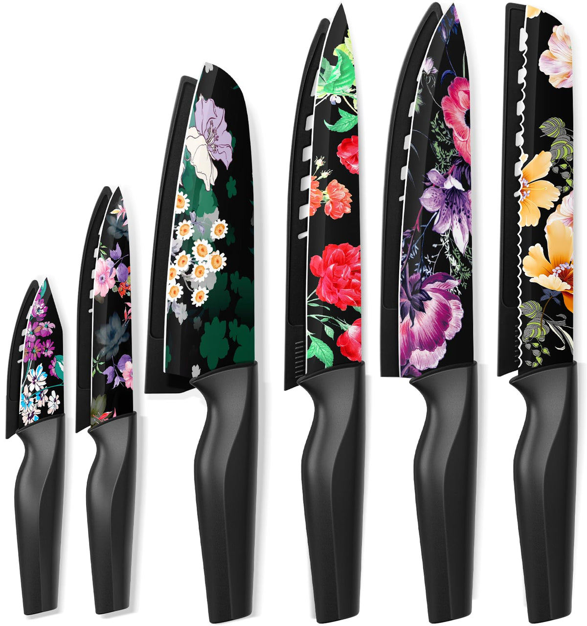 Astercook 12-piece flower knife set chef knife