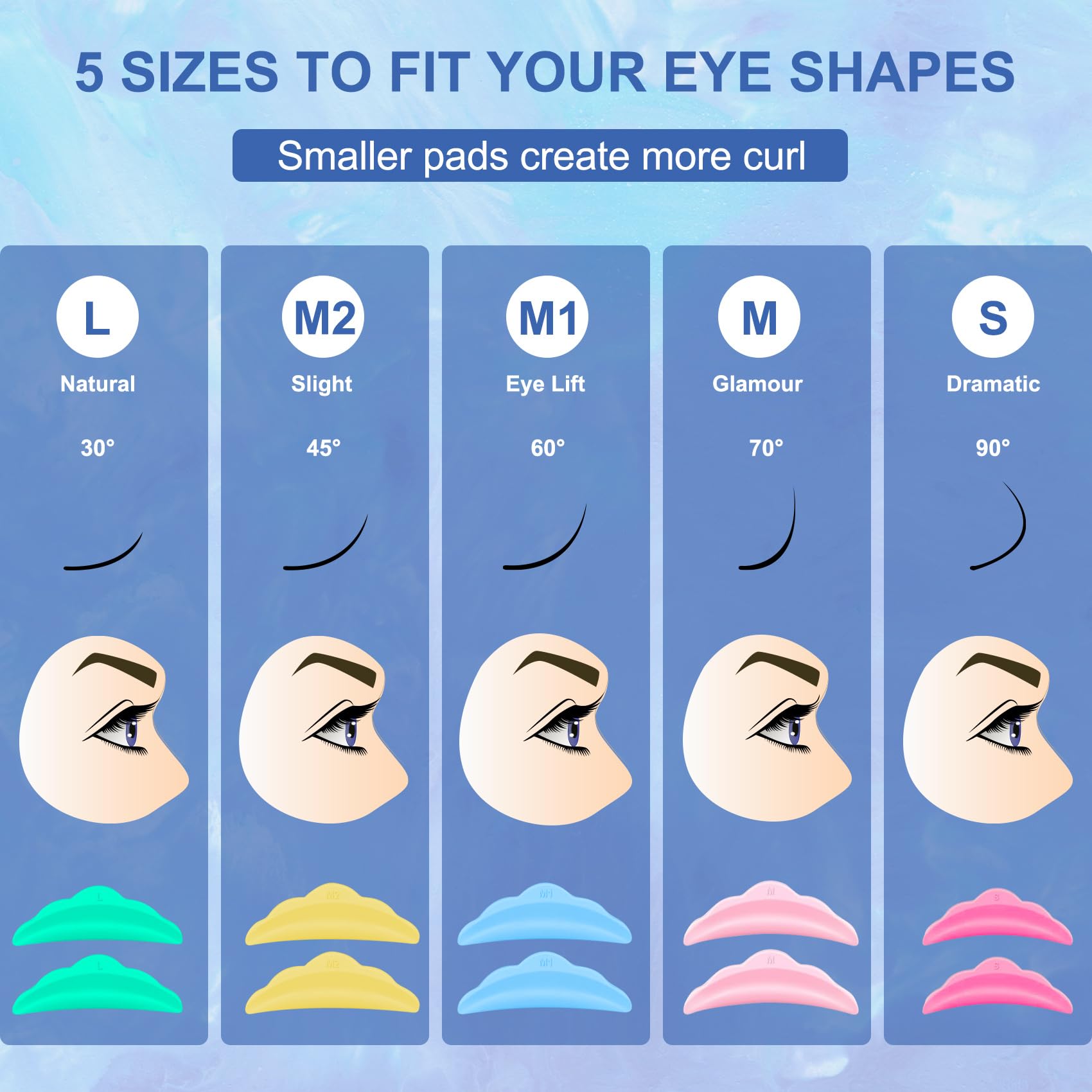 At home use with Lash Lift Kit for salon results