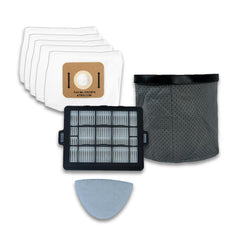 Atrix VACBP Filter Maintenance Kit contents 5 HEPA bags 1 pre-motor filter 1 exhaust filter 1 shakeout bag