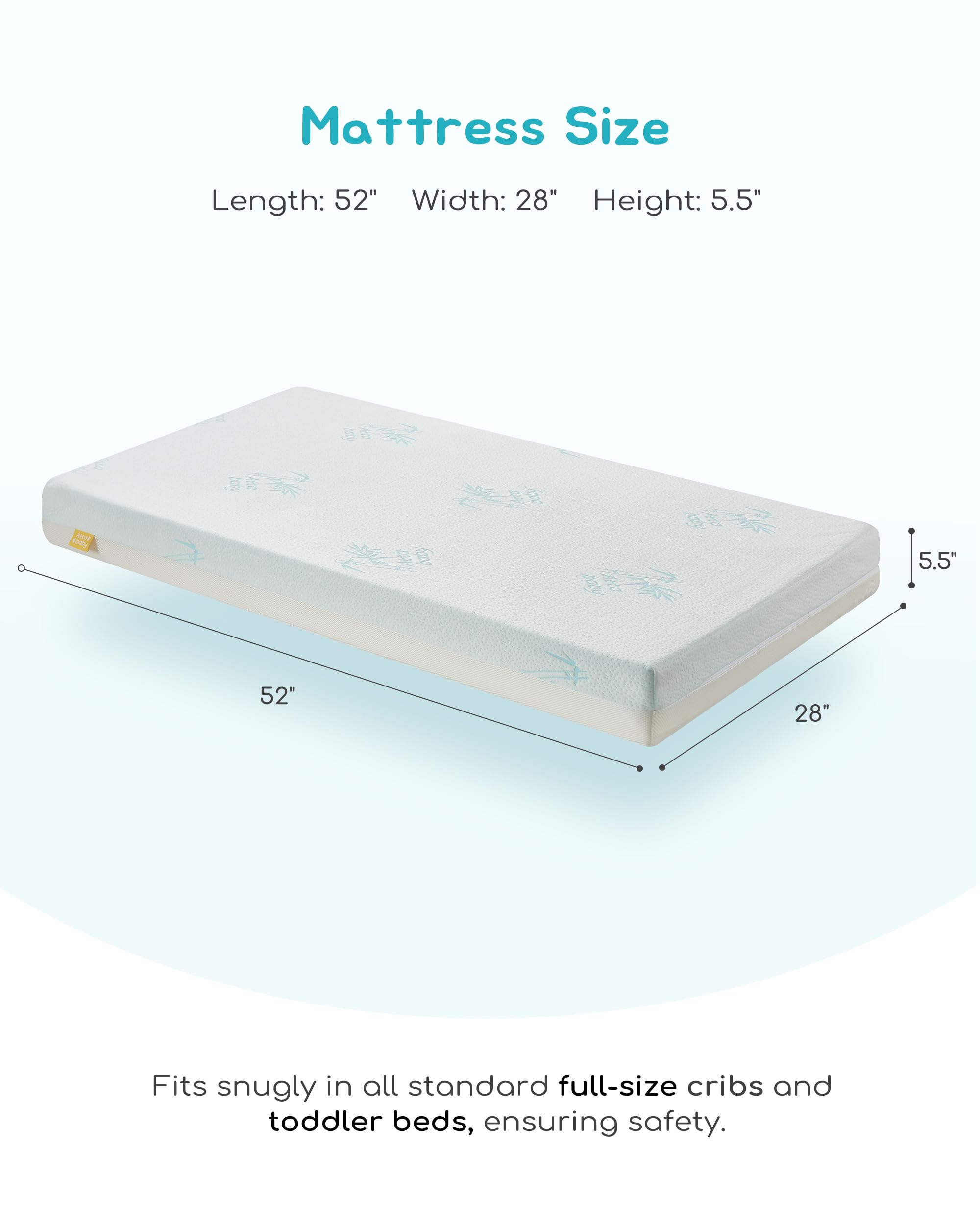 OEKO-TEX Standard 100 tested breathable cover for ATTABABY