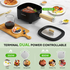 Audecook ramen cooker for dual level cooking