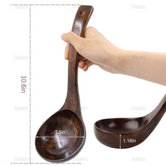 AUEAR porridge ladle wooden kitchen tool
