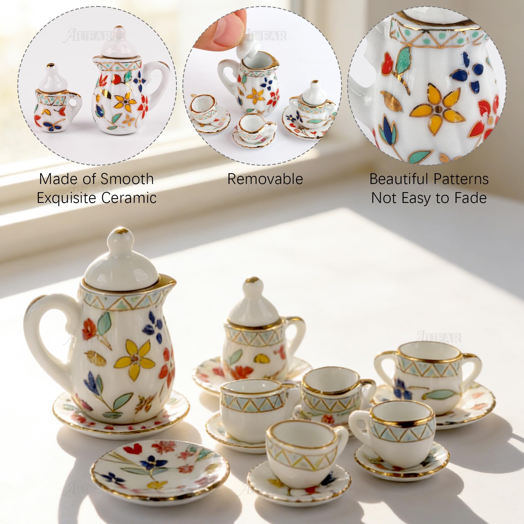 Teapot from AUEAR miniature tea set