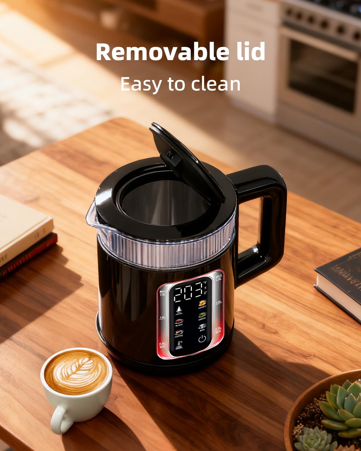 Auriswell BPA-free glass with 304 stainless steel interior