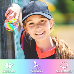 Youth beginner friendly AuSletie baseball training ball