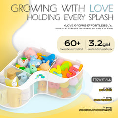 Austion 13l toy holder showing large capacity