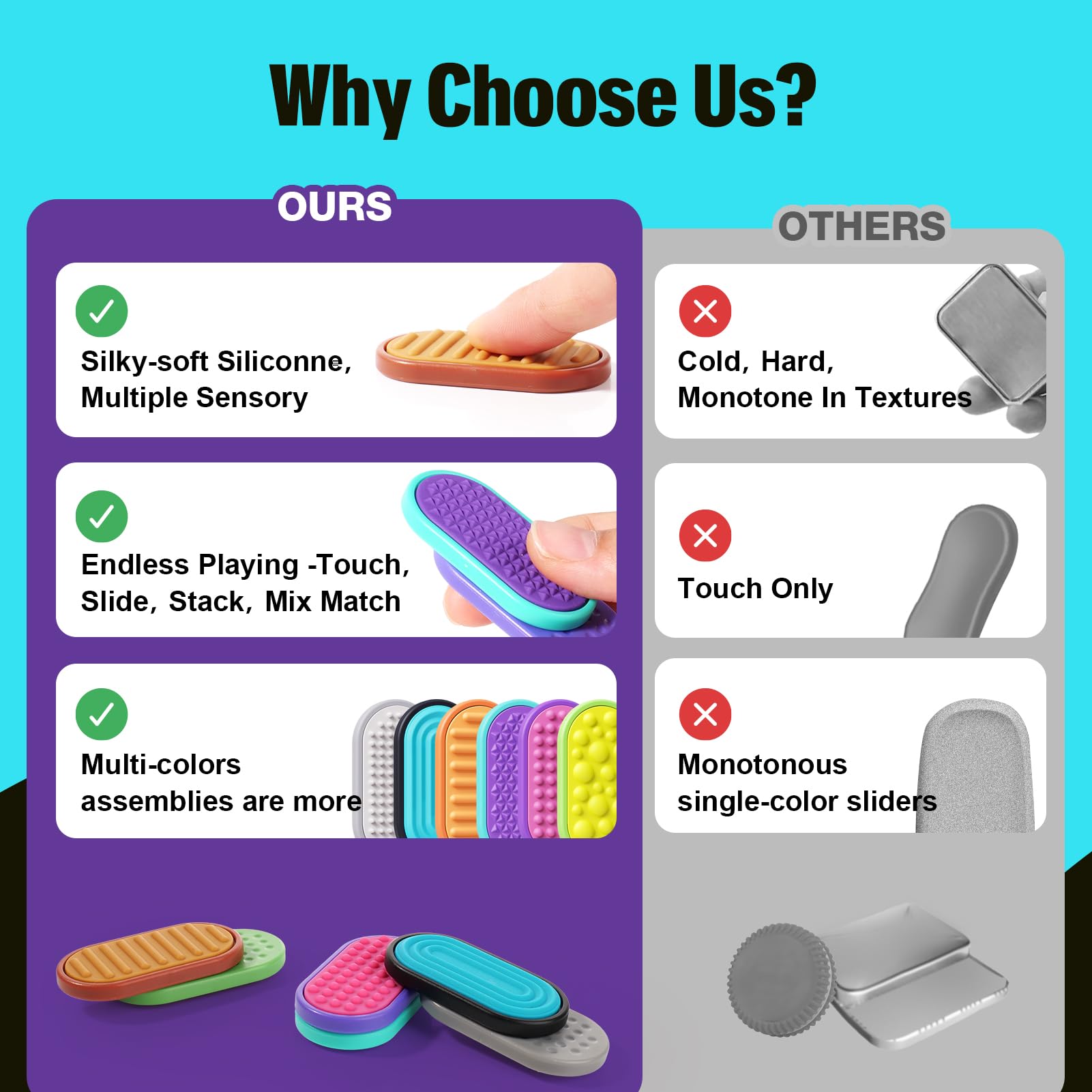 Autism ADHD sensory toy for classroom use