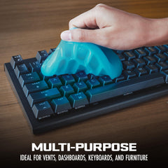 Keyboard cleaning with AUTO JOE gel