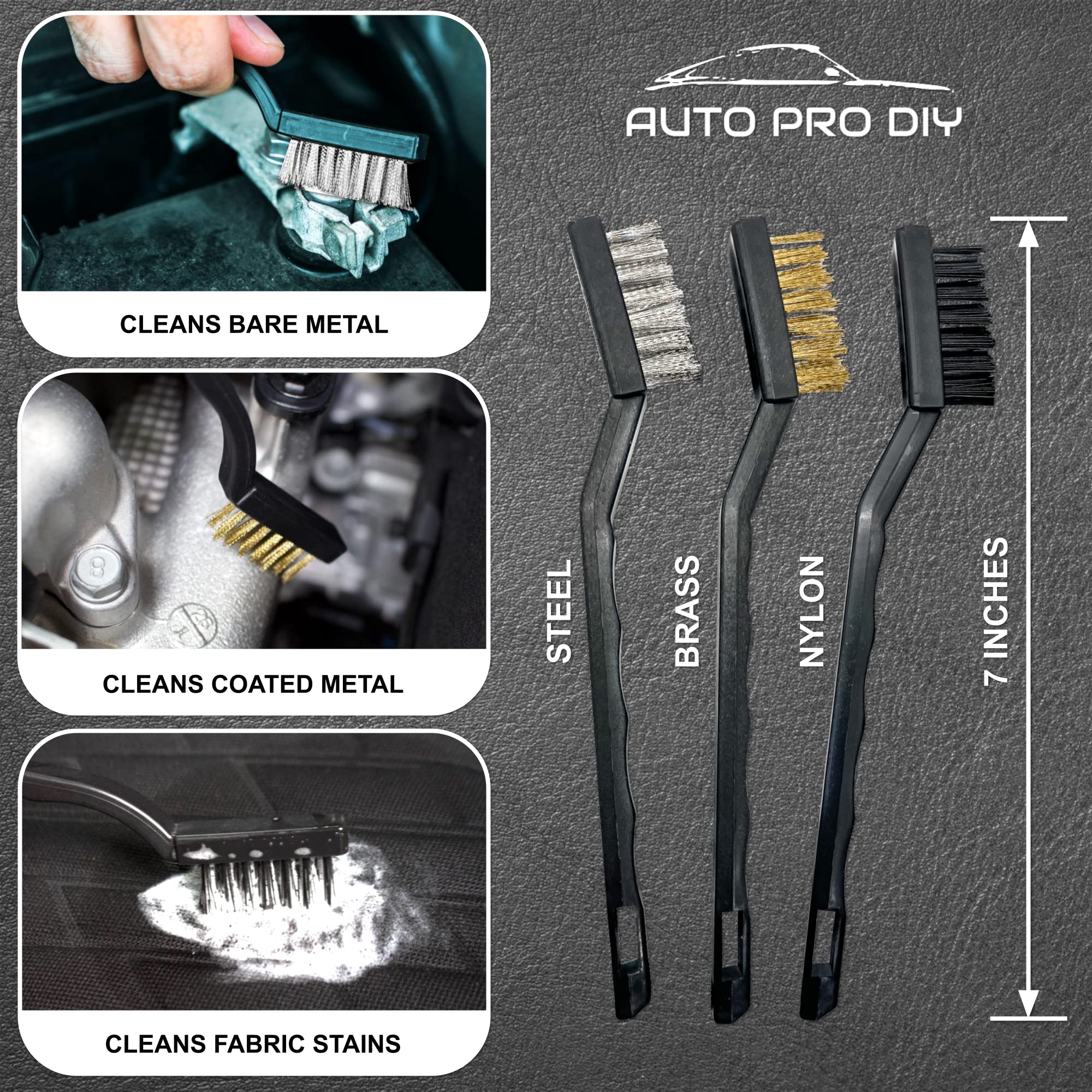 Nylon brush for general gentle scrubbing and cleaning