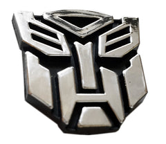Auto Robot chrome finish PVC car emblem 5 tall with adhesive backing
