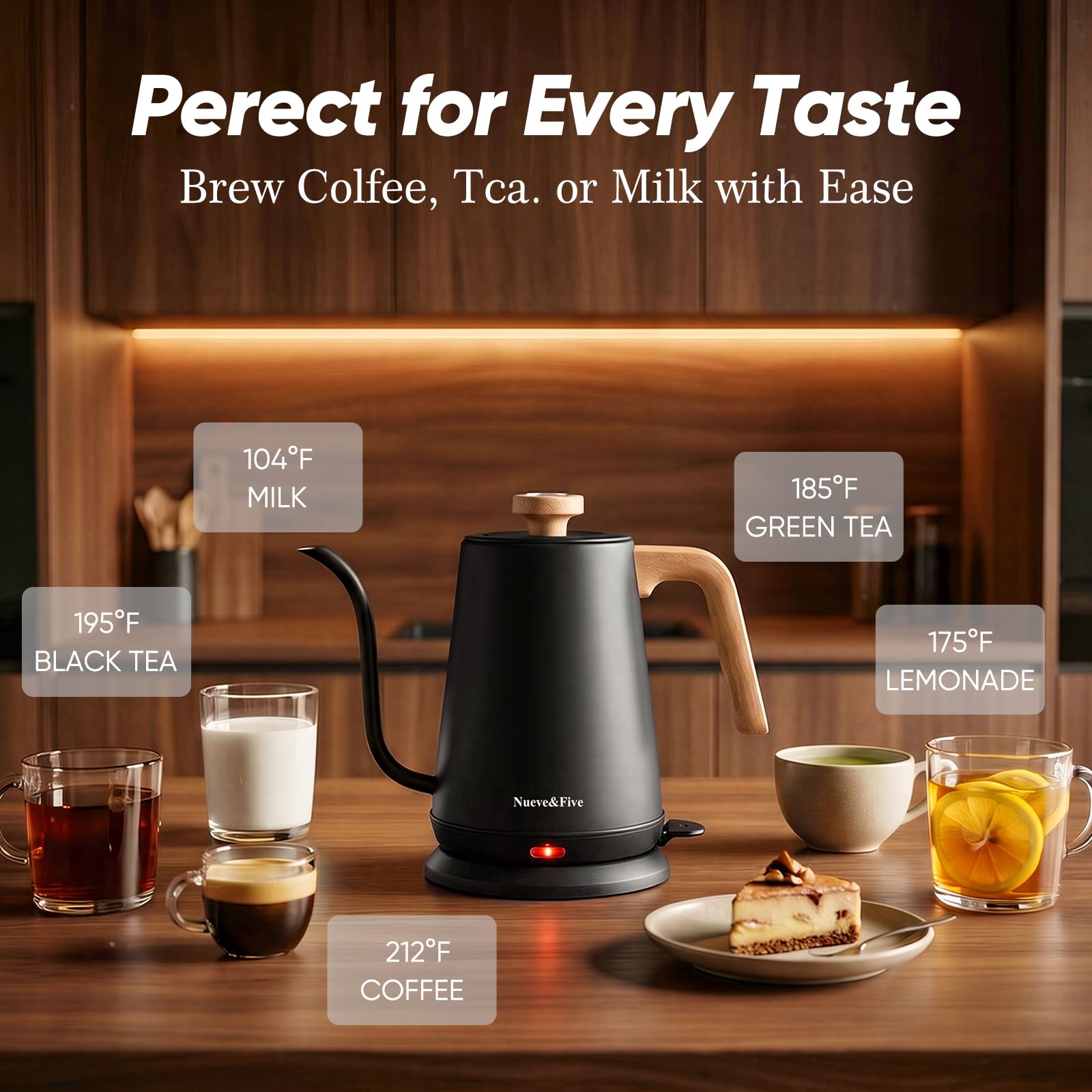 Auto shutoff boil-dry protection kettle 1-0l
