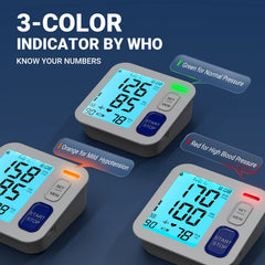 4 AAA batteries included with BP monitor