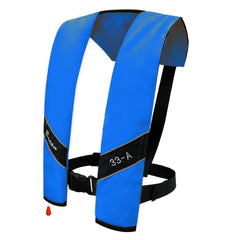 Automatic Inflatable Life Jacket BLUE-725 front view