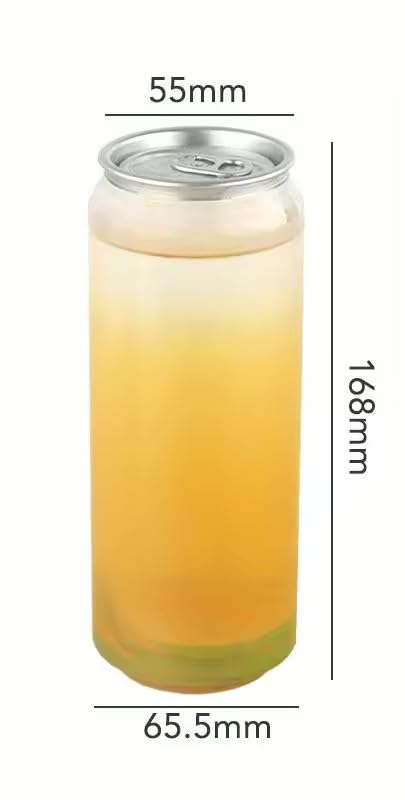 Clear plastic cans with lids 100 pack for drinks
