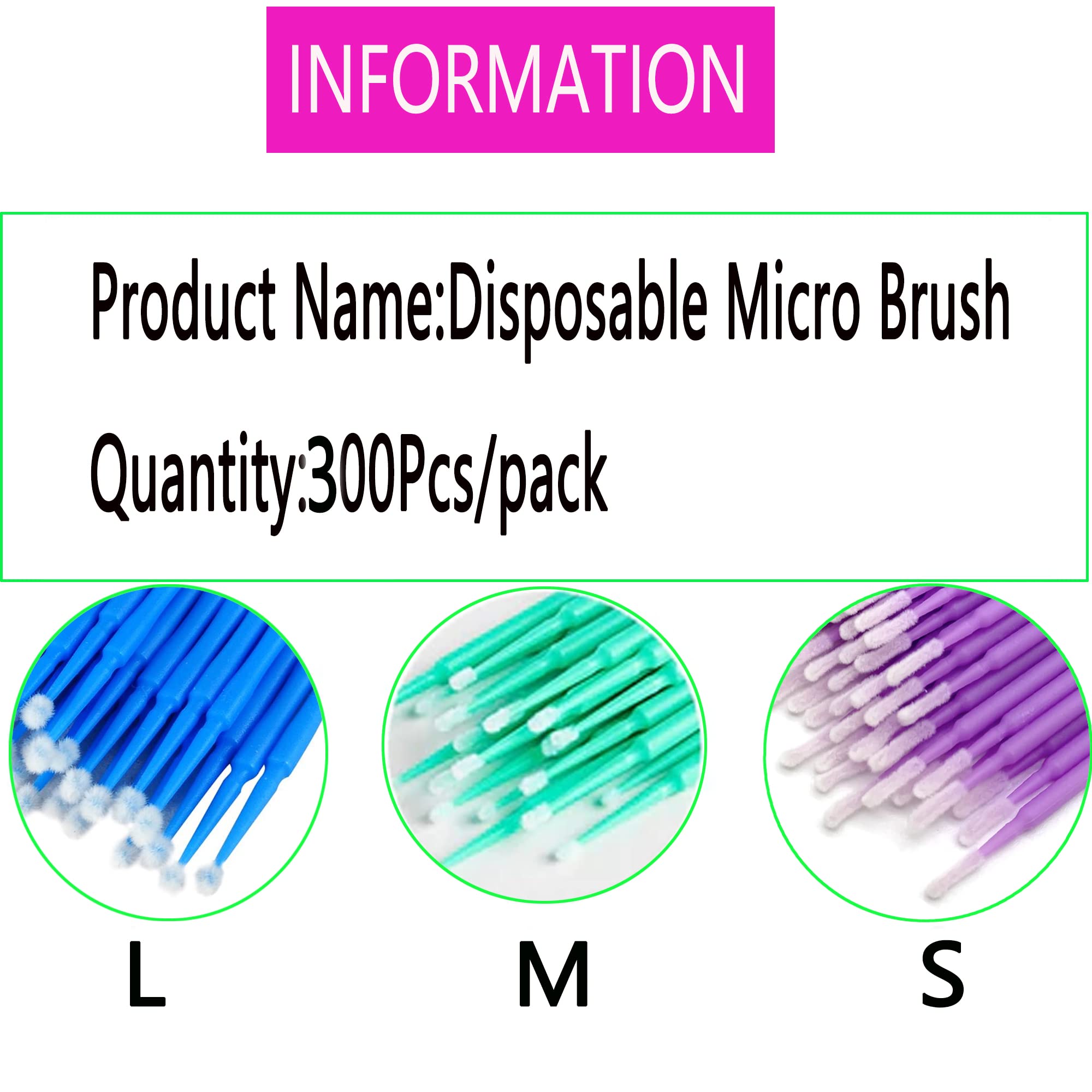 Green 2.0mm automotive touch up brush