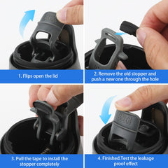 Autoseal compatible lid stopper for Contigo West Loop mugs