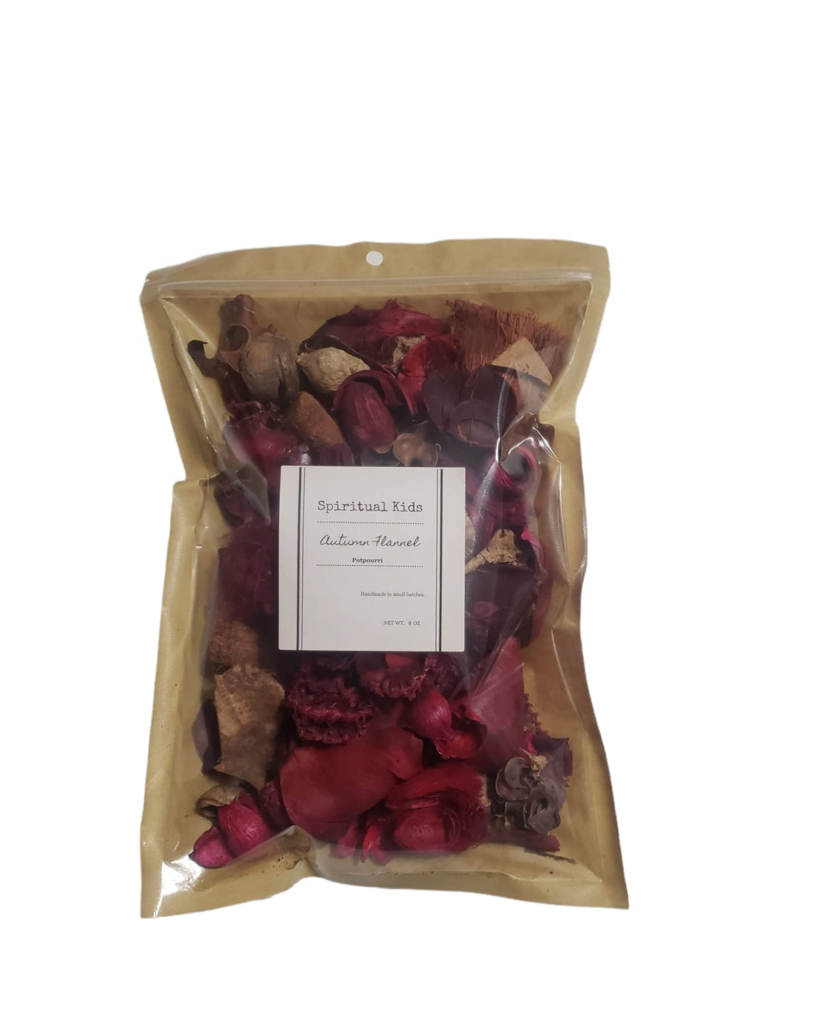 Autumn Flannel Potpourri image showing fall scented potpourri