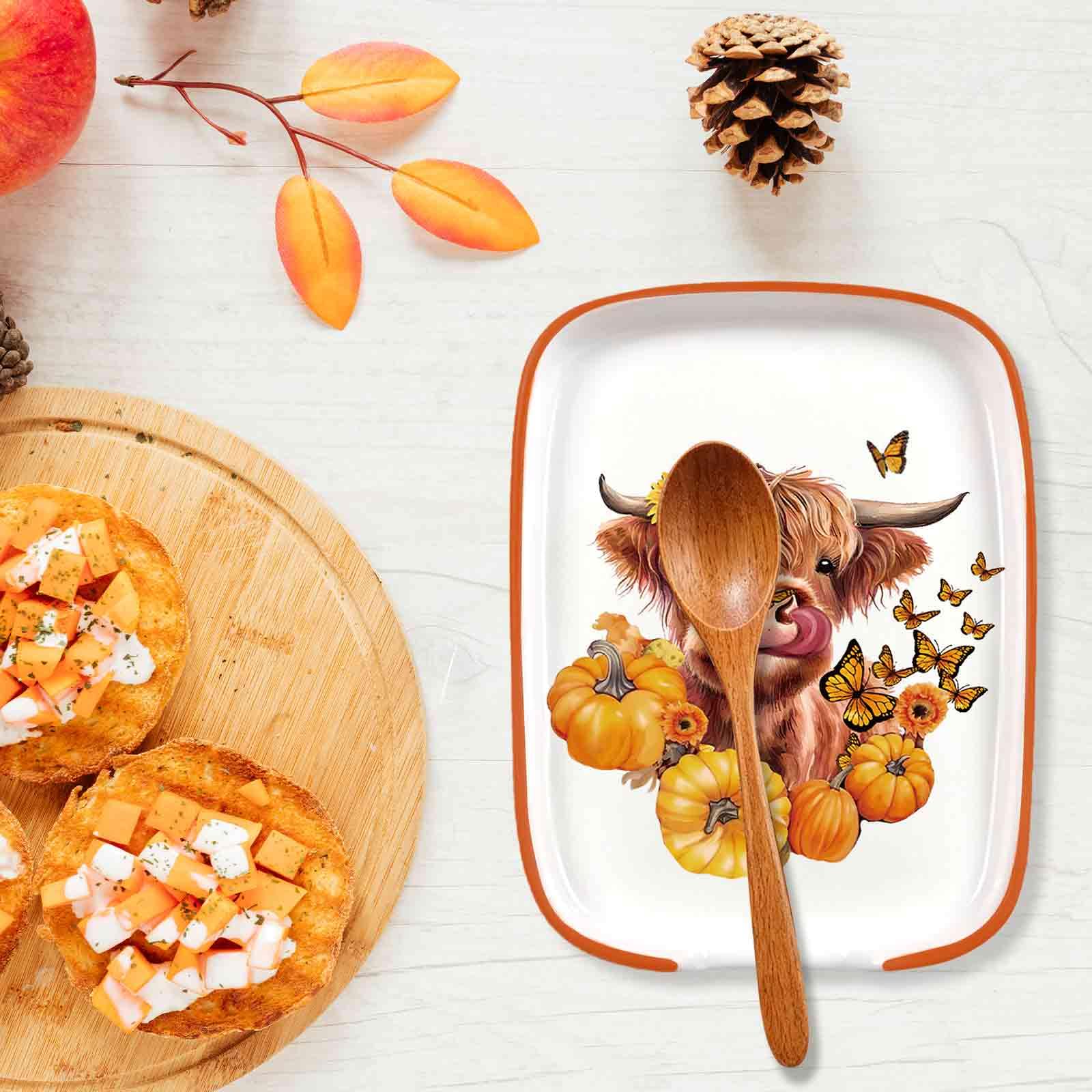 Autumn harvest kitchen decor spoon rest