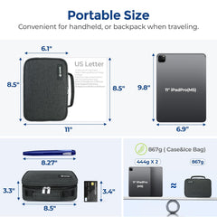 AUVON insulin pens capacity 8 in travel case