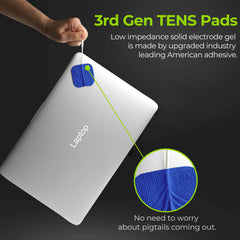 AUVON 2x2 square electrode patches for TENS