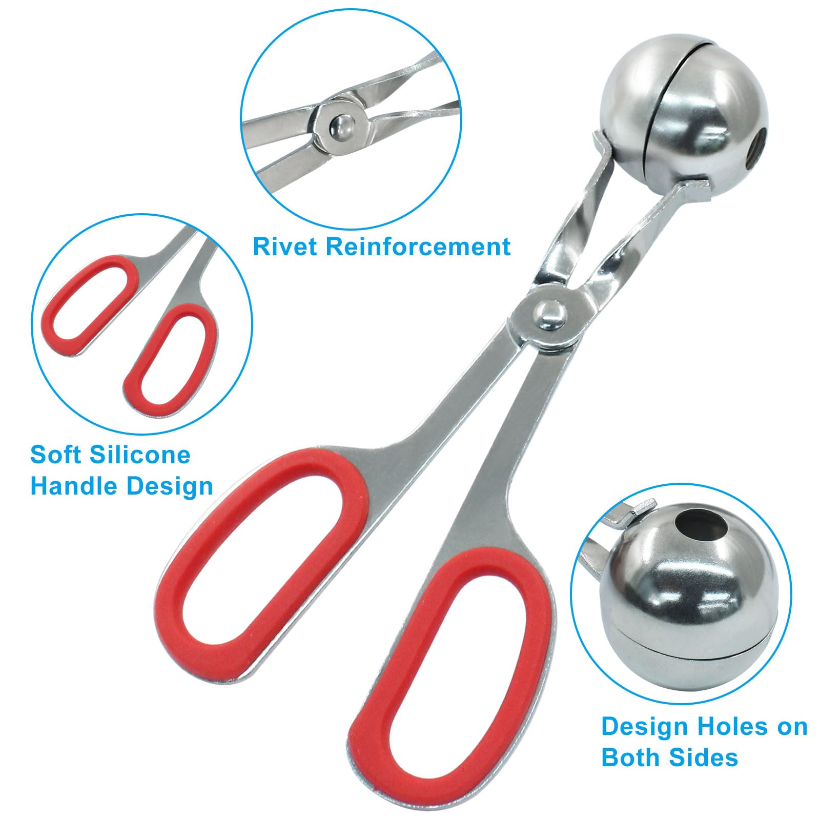 304 stainless steel auvotuis meatball maker