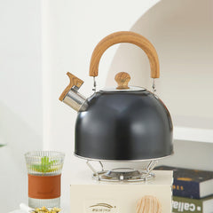 2L capacity black tea kettle for boiling water