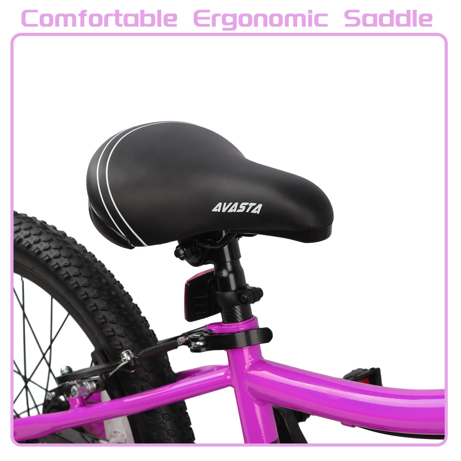 Kickstand on AVASTA Bilbo 18 inch kids bike