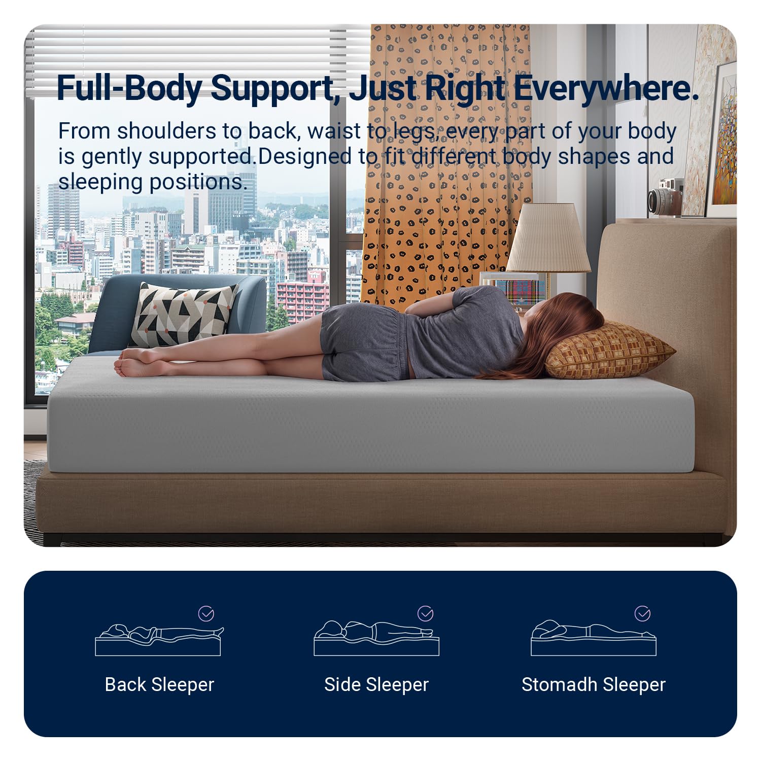CertiPUR-US foam label on Avenco mattress