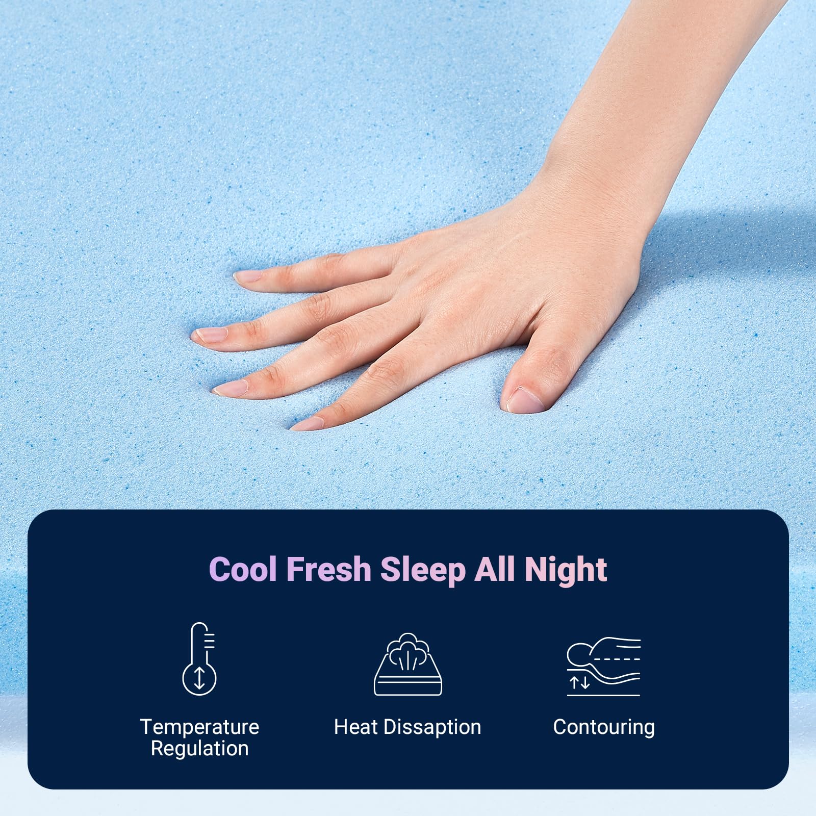 CertiPUR-US certified materials used in mattress
