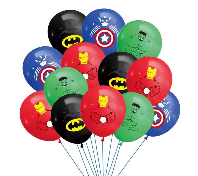 Avengers foil balloons for party decoration
