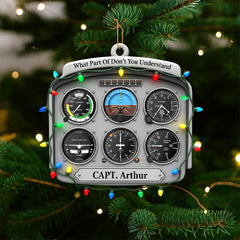 Aviation airplane ornament for Christmas decor