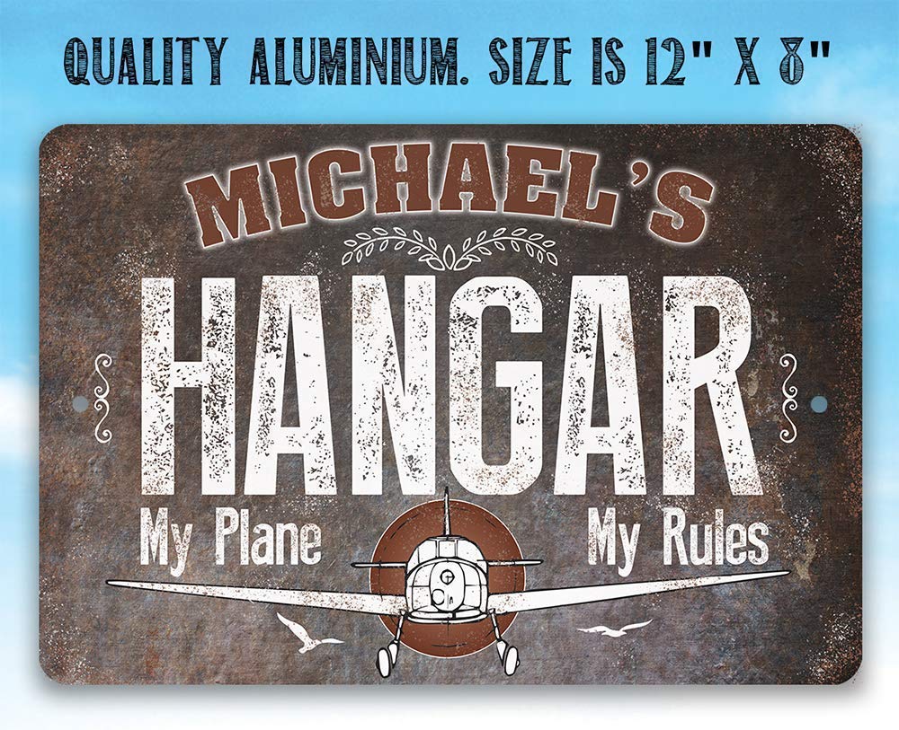 Aviation sign for pilots suitable for indoor or outdoor display