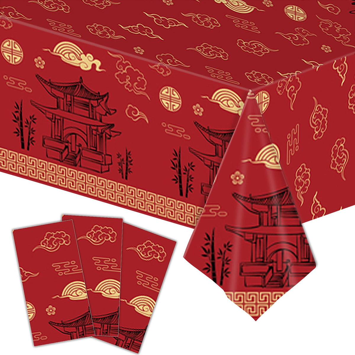 Avikosi Hibachi tablecloth 54x108 inches