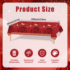 54 x 108 inch rectangular table cover Avikosi