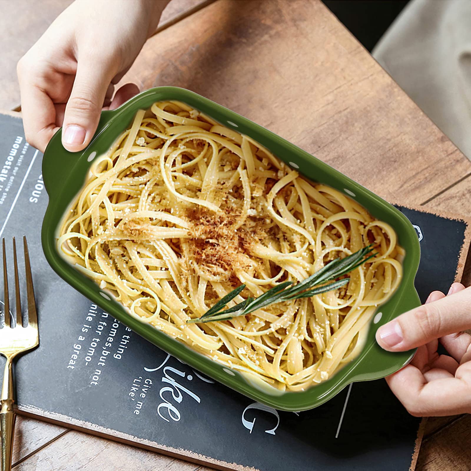 1.7-inch high AVLA small baking dish