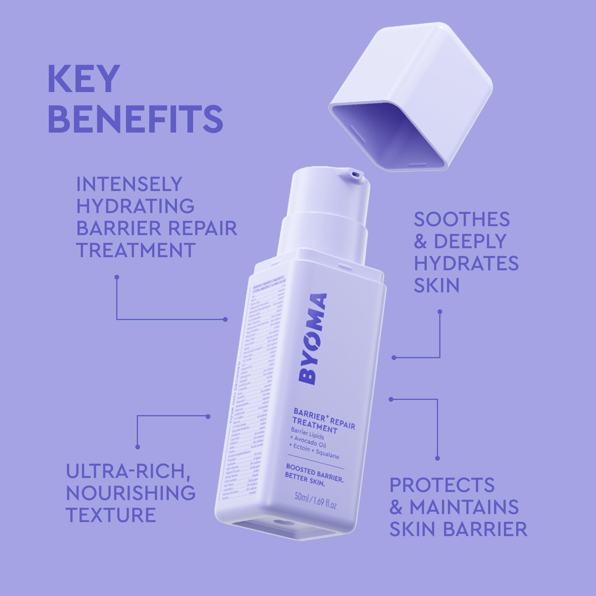 Multi-use formula suitable as barrier repair or daily moisturizer