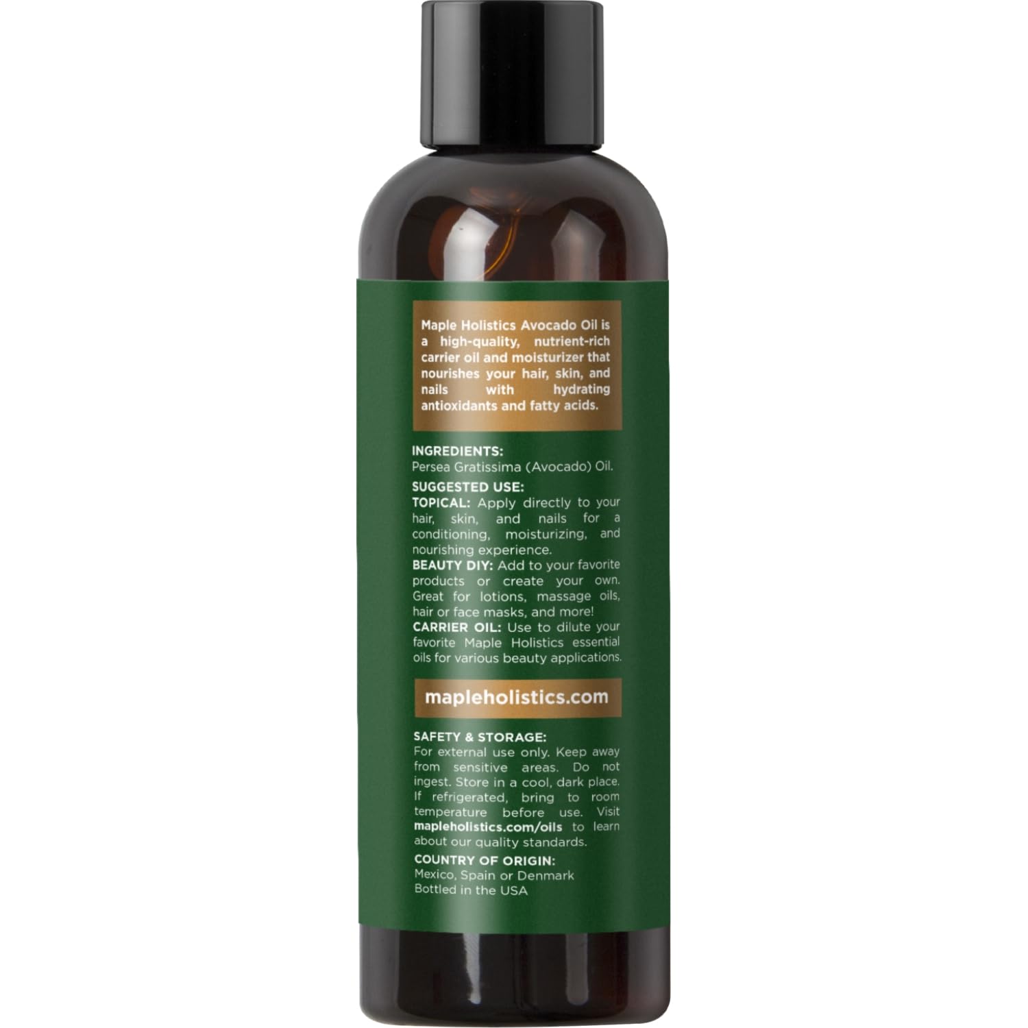 avocado oil for face skin and body care