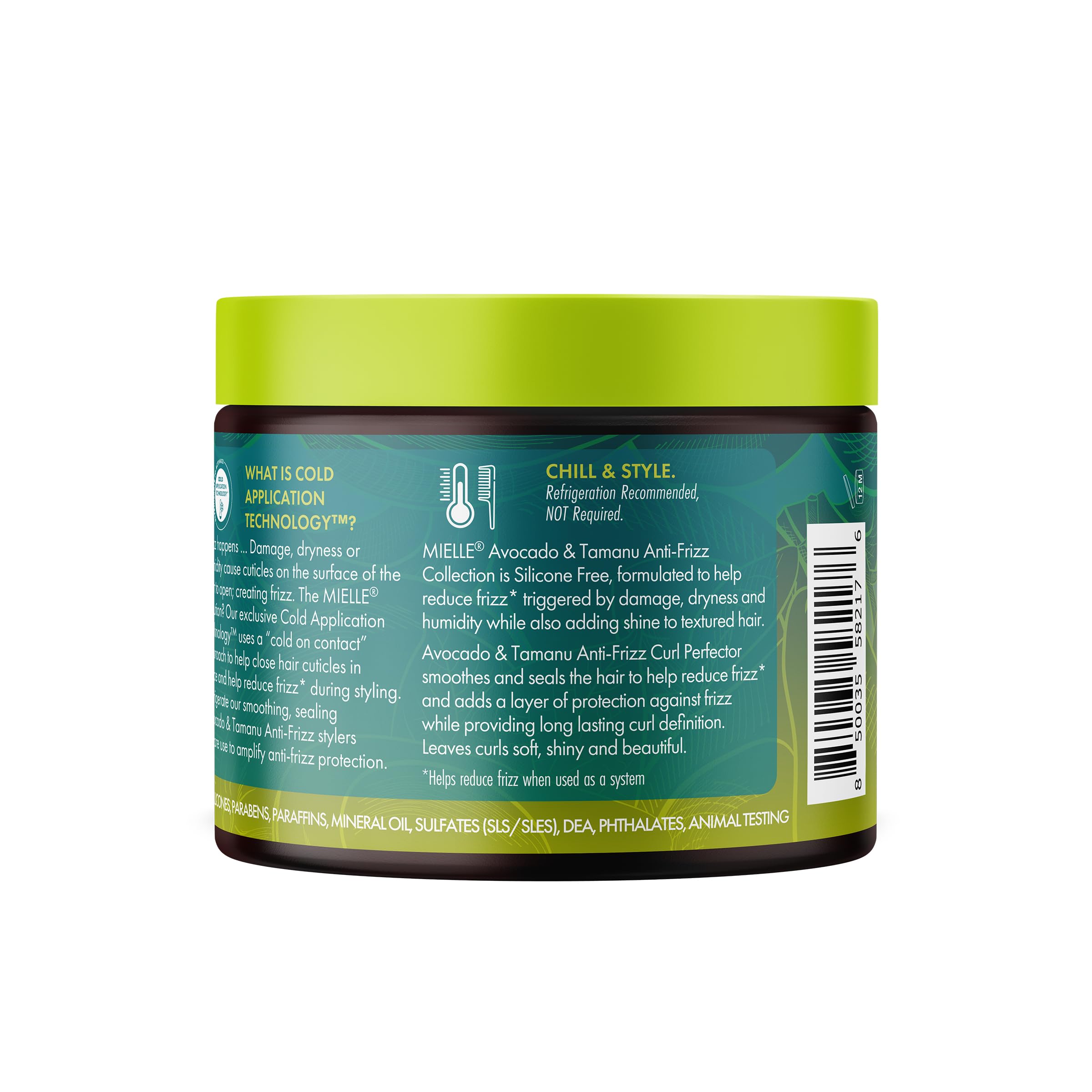 Mielle Organics Avocado Tamanu curl cream 12oz product image