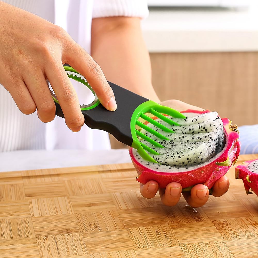 Heavy duty avocado tool in stainless steel kitchen gadget image