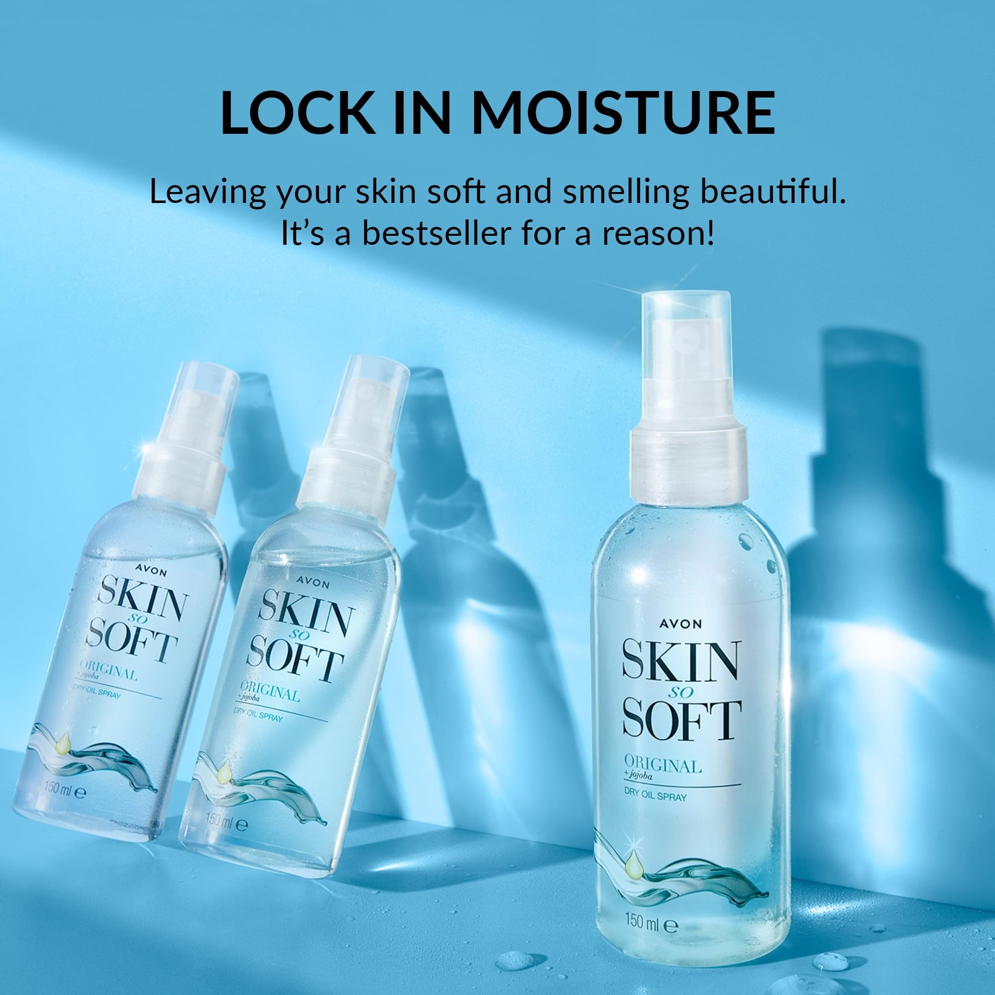 natural scent avon skin so soft original jojoba dry oil spray