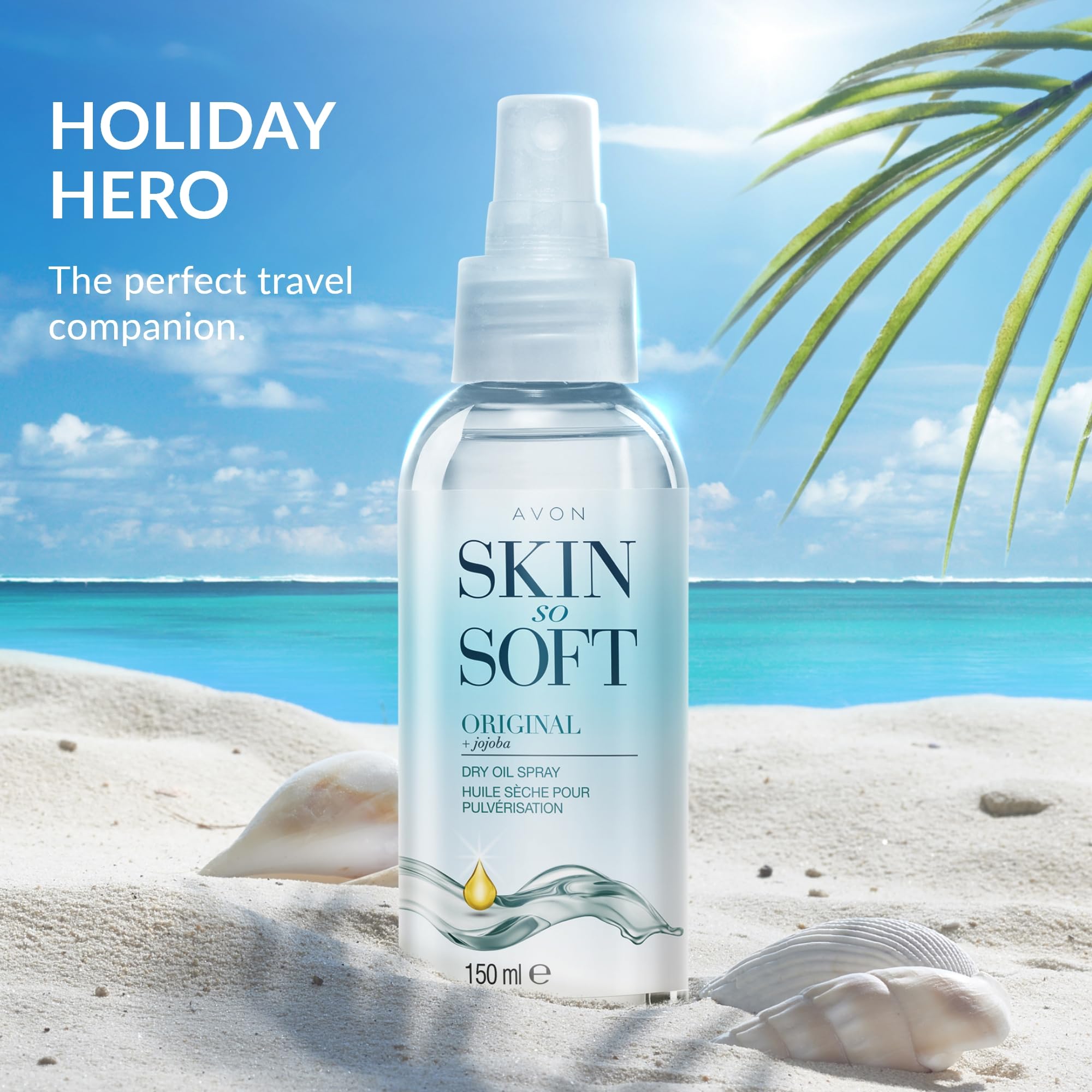 avon skin so soft original jojoba dry oil spray non greasy finish