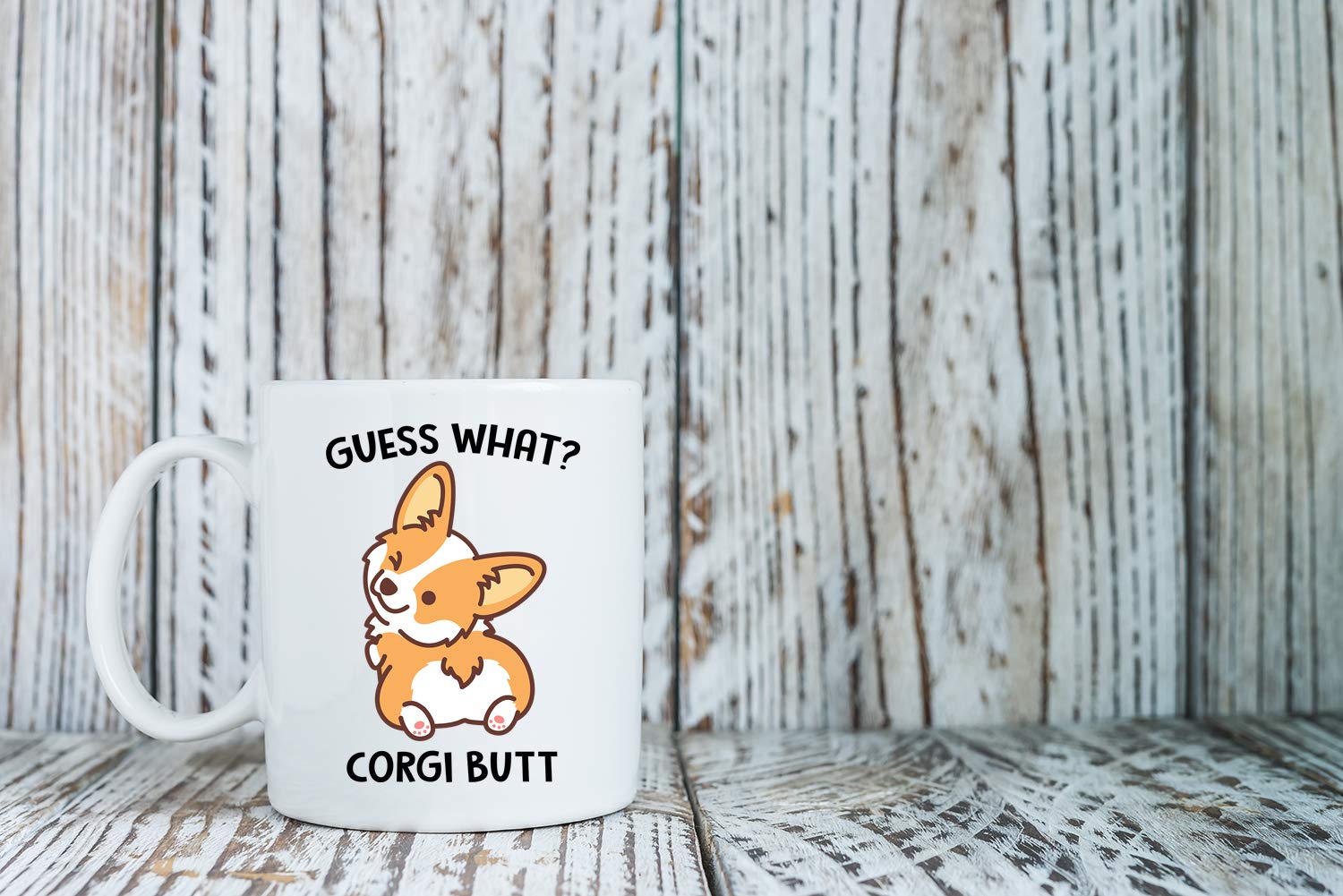 Gift ready corgi butt mug 11oz AW Fashions