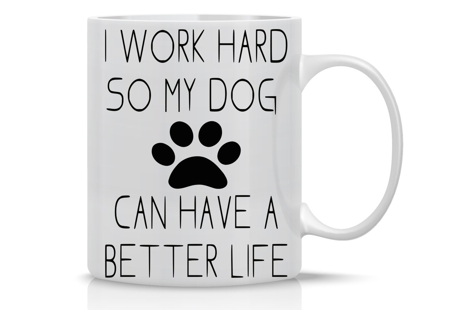AW Fashions dog mug front view 11oz