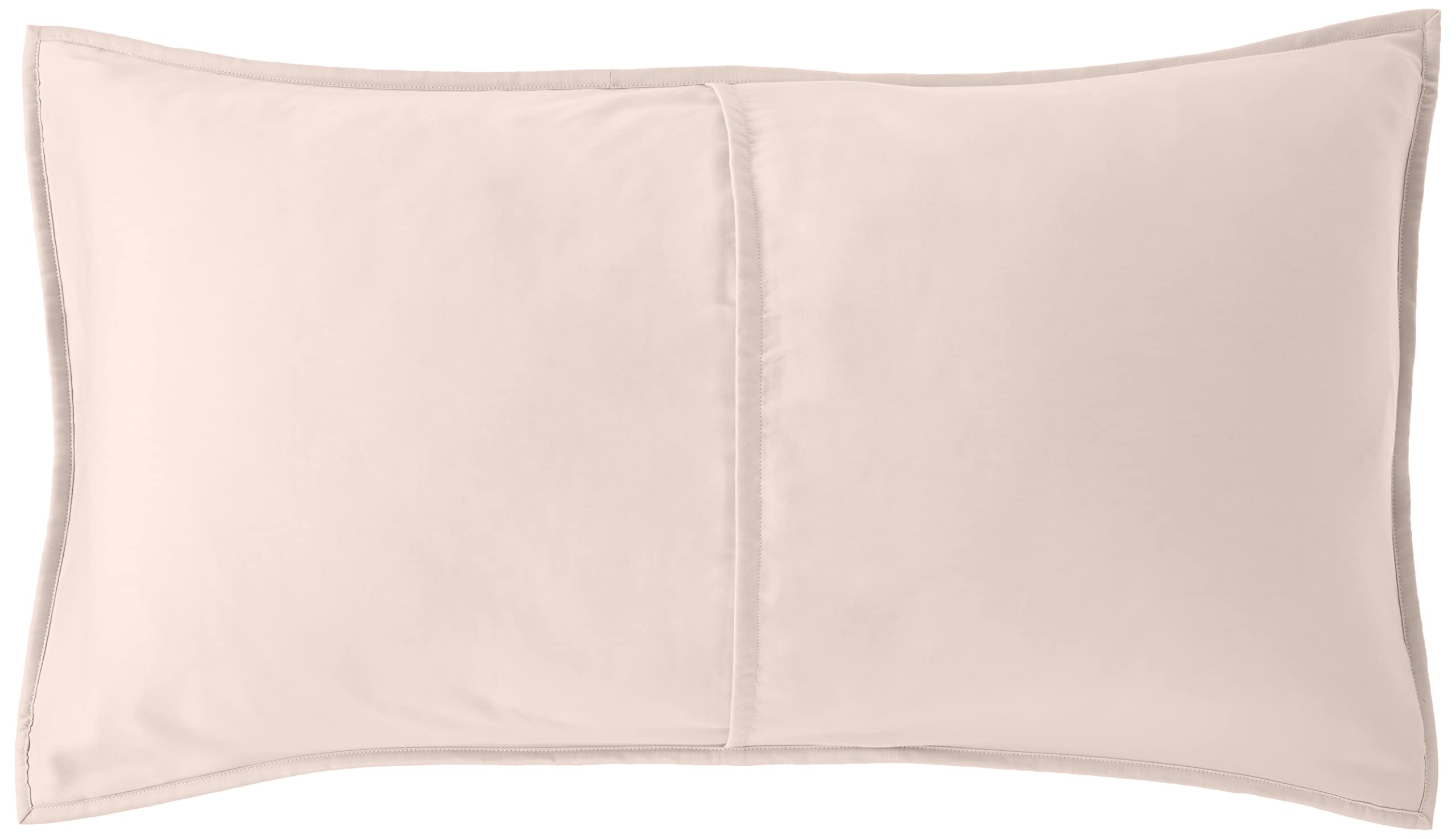 Aware sham recycled polyester cotton blend closeup