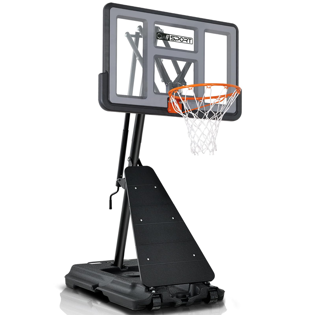 AWII SPORT 44in impact backboard outdoor basketball hoop product shot