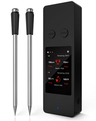 AWLKIM wireless meat thermometer touchscreen base display