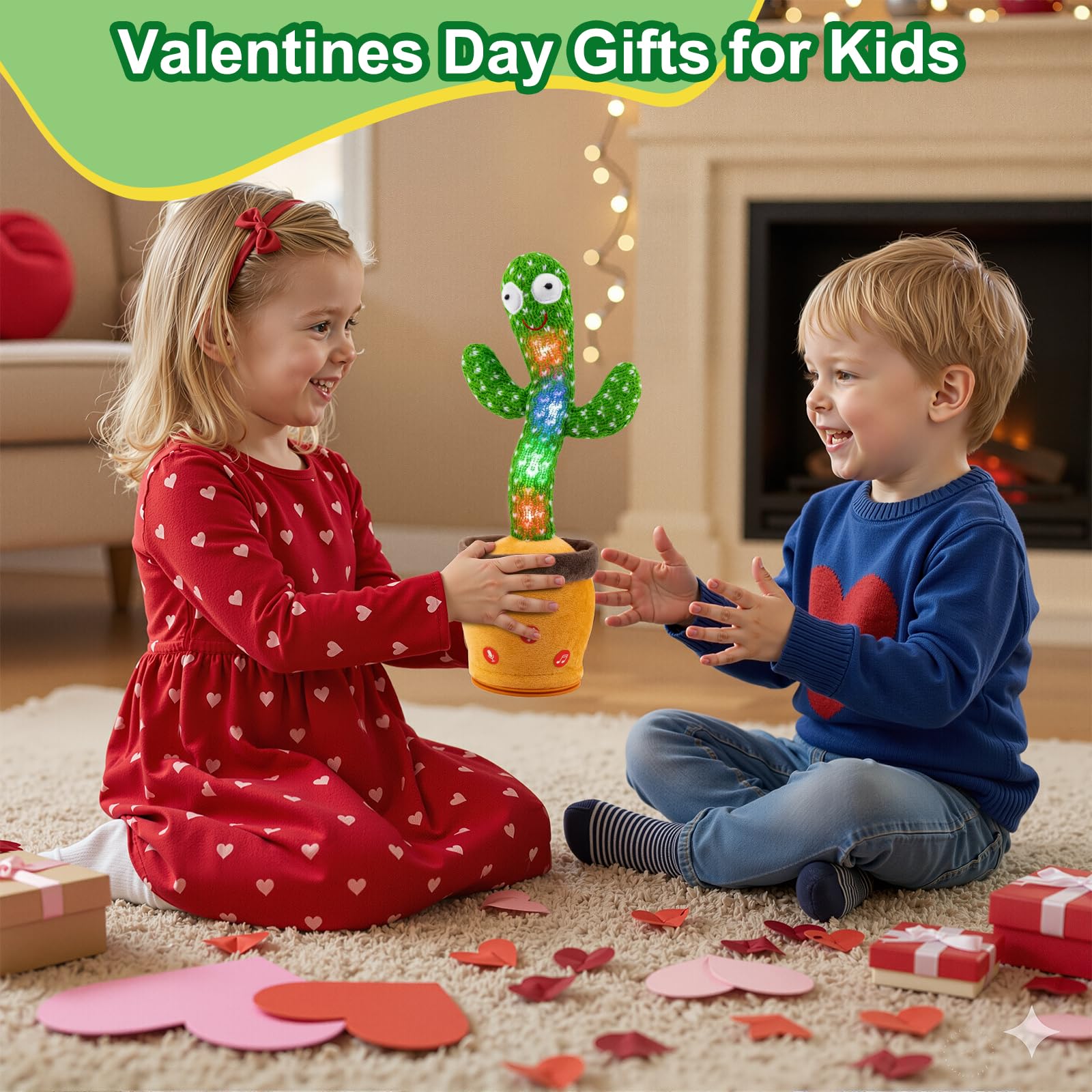 Ayeboovi Easter gift cactus toy for babies