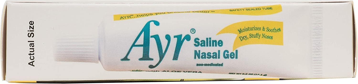 CPAP travel nosebleed relief Ayr saline gel