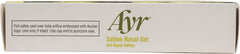 Dye free paraben free gluten free Ayr nasal gel formula